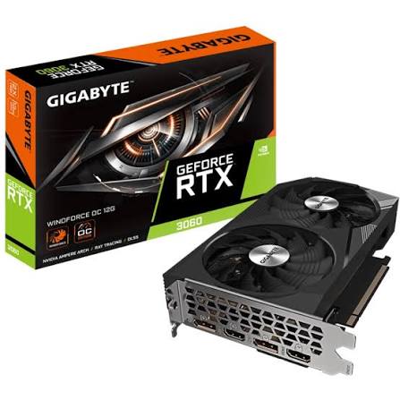 Graphic Card-NVIDIA GeForce RTX 3060 12 GB