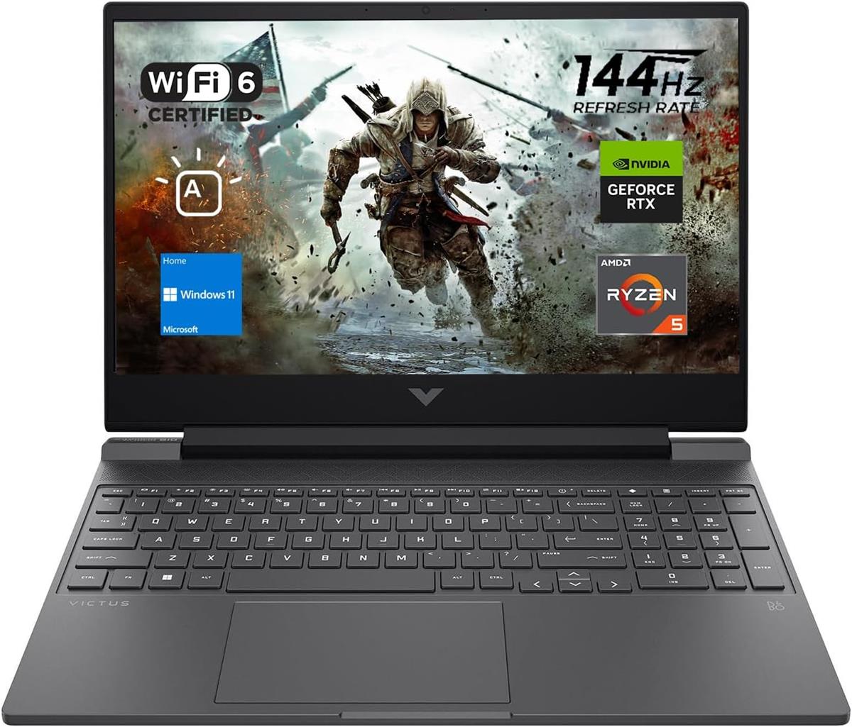 HP Victus 15Ryzen 5 7535HS, RTX 3050